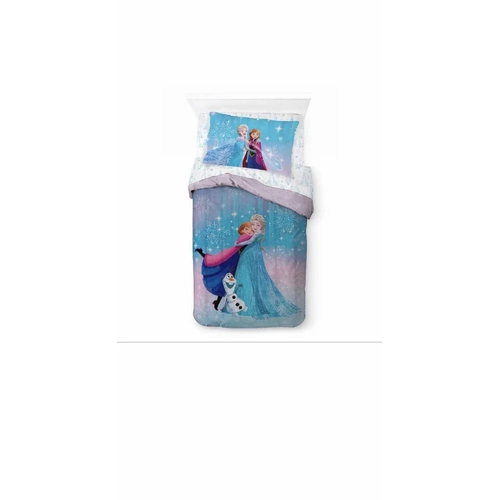 Disney Frozen Twin Comforter 64x86 Super Soft Elsa Anna Olaf Kids Bedding